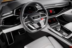 Audi Q8 sport concept 2017 Android OS
