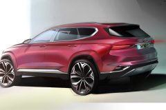 Hyundai Santa Fe 2018 (schets)