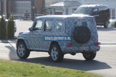 Mercedes-Benz G-Klasse 2018 (spionage) (5)