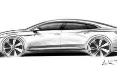 Volkswagen Arteon 2017 (schets)