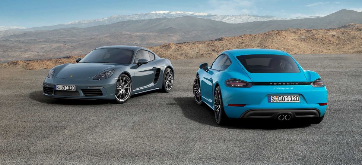 Porsche 718 Cayman & 718 Cayman S 2016