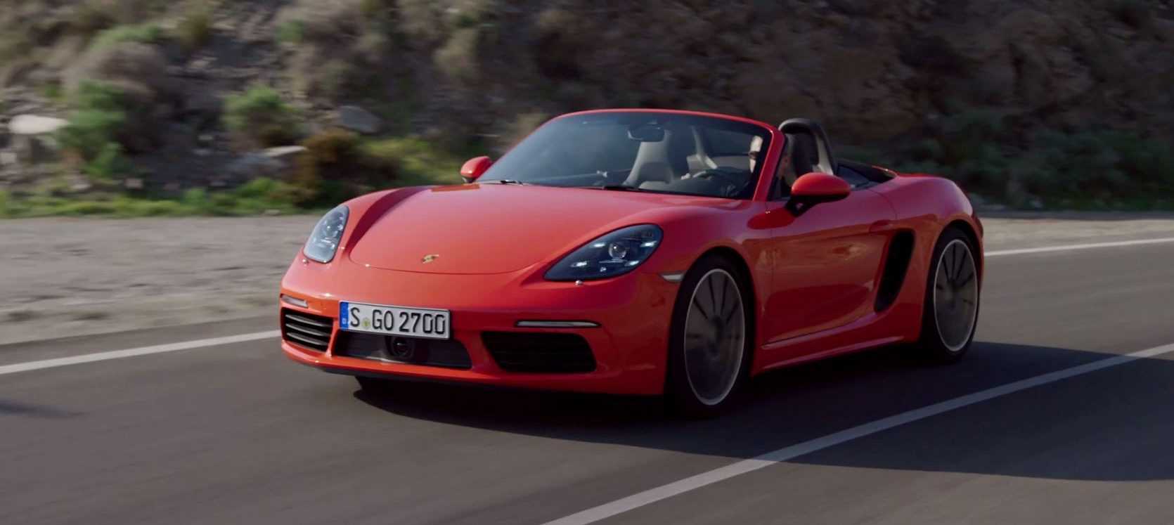 Porsche 718 Boxster S 2016