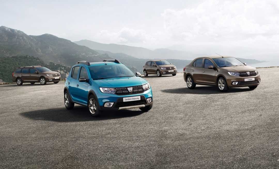 Dacia Sandero (Stepway) en Logan (MCV) 2016