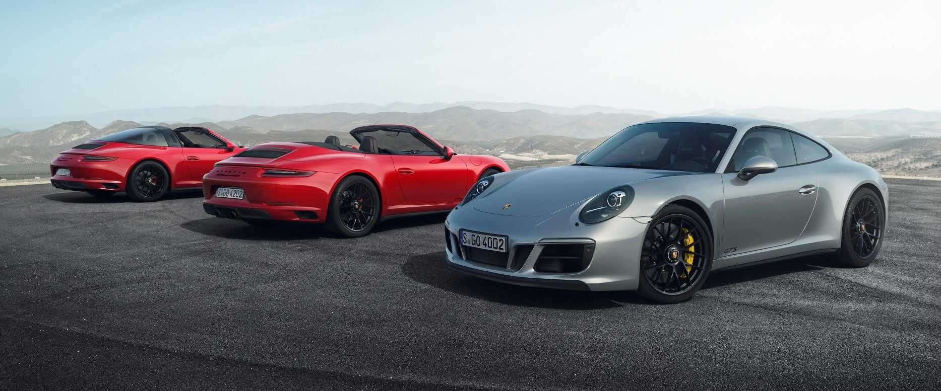 Porsche 911 Carrera GTS range 2017