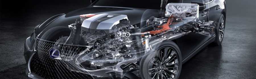 Lexus LS 500h 2017 (teaser)