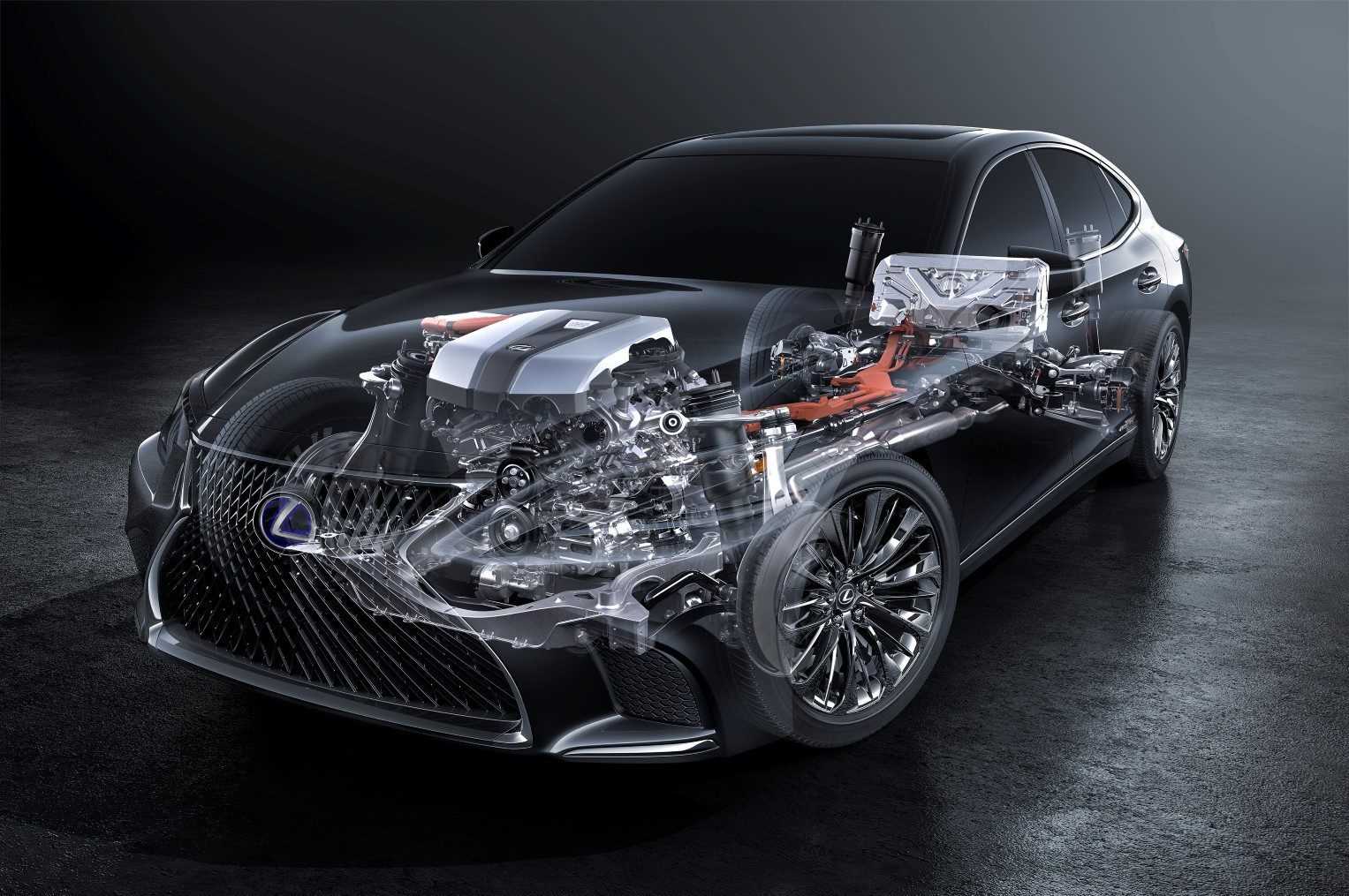 Lexus LS 500h 2017 (teaser)