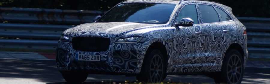 Jaguar F-Pace SVR 2017 (spionage)