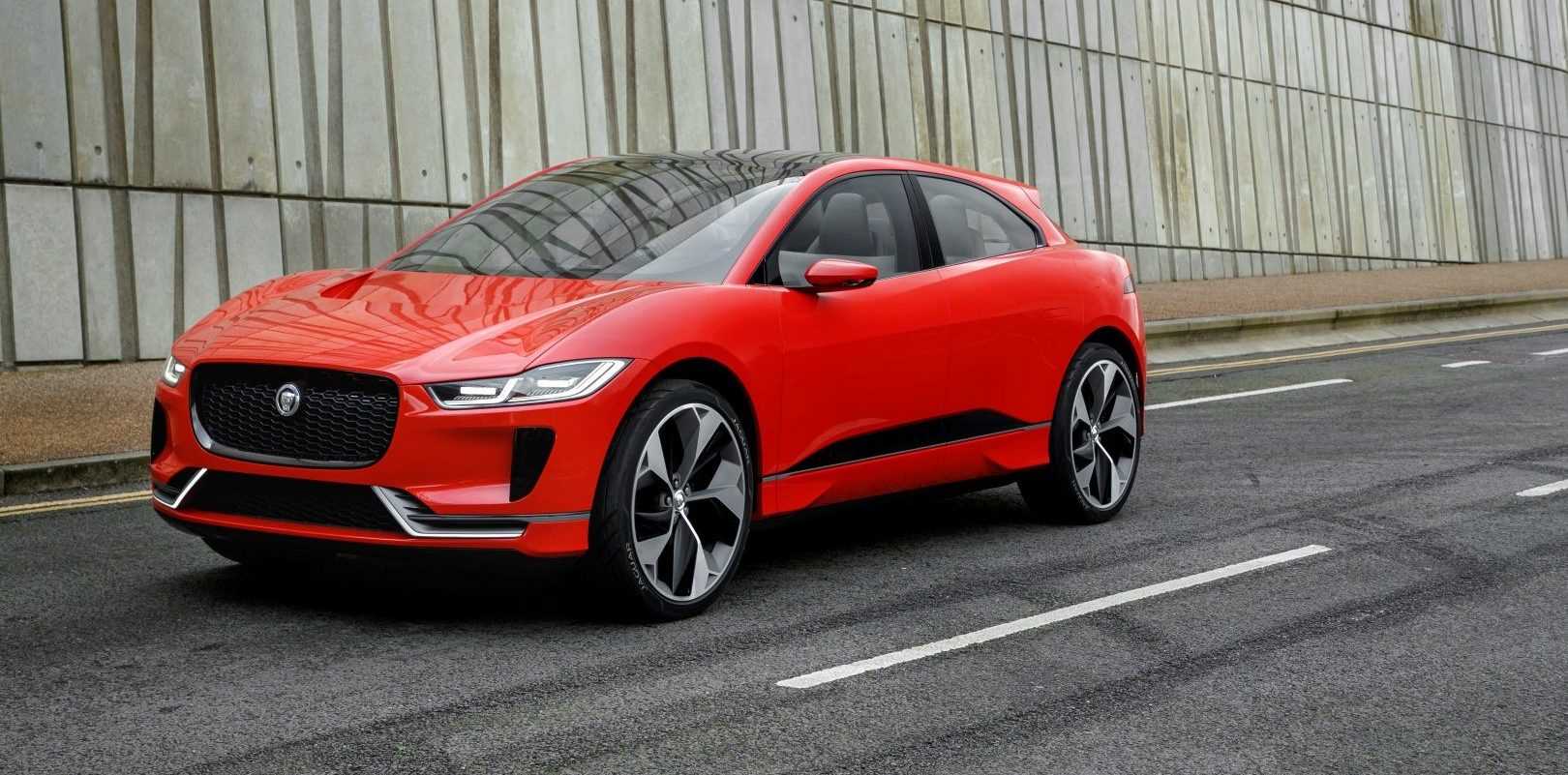 Jaguar I-Pace Concept 2017 (Photon Red)