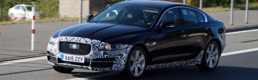 Jaguar XE facelift 2018 (spionage)