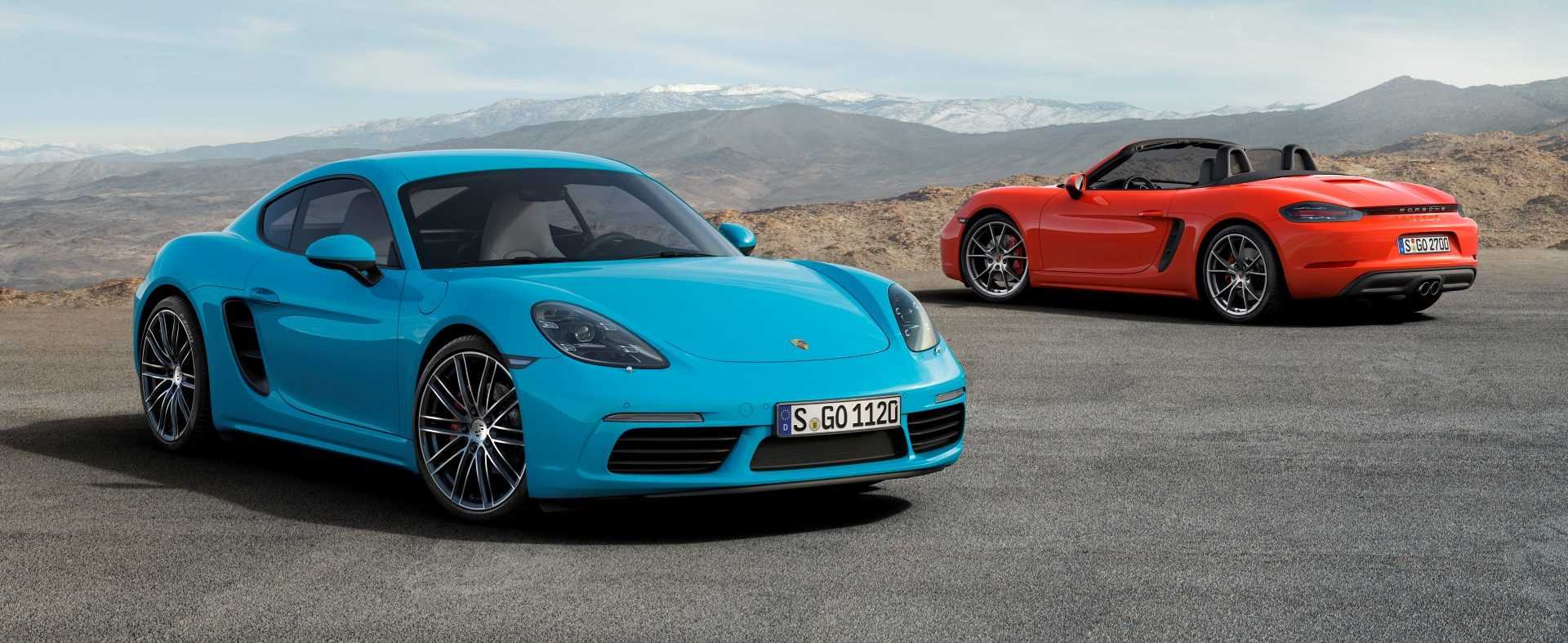 Porsche 718 Cayman S 2016