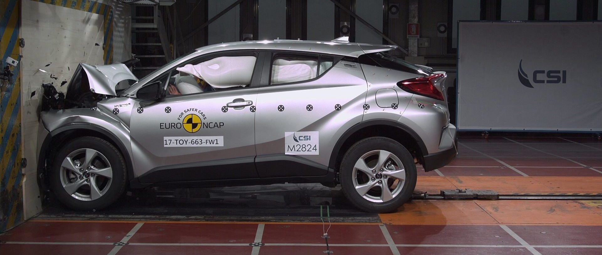 Toyota C-HR 2016 (Euro NCAP)