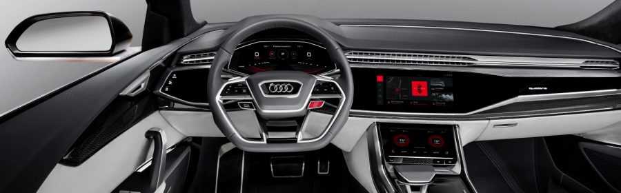 Audi Q8 sport concept 2017 Android OS