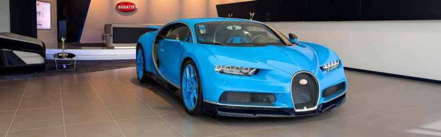 Bugatti-showroom Dubai 2017
