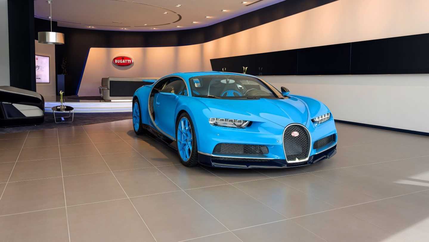 Bugatti-showroom Dubai 2017