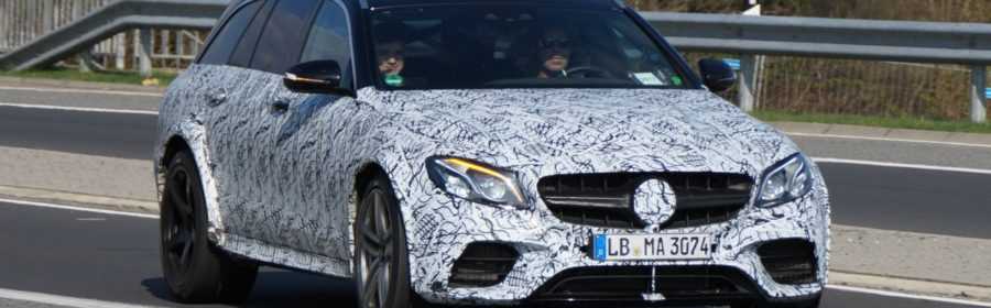 Mercedes-AMG E 63 Estate mule 2017