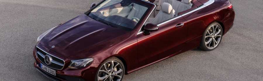 Mercedes-Benz E-Klasse Cabriolet 2017
