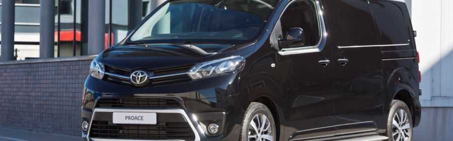 Toyota ProAce Black Platinum 2017