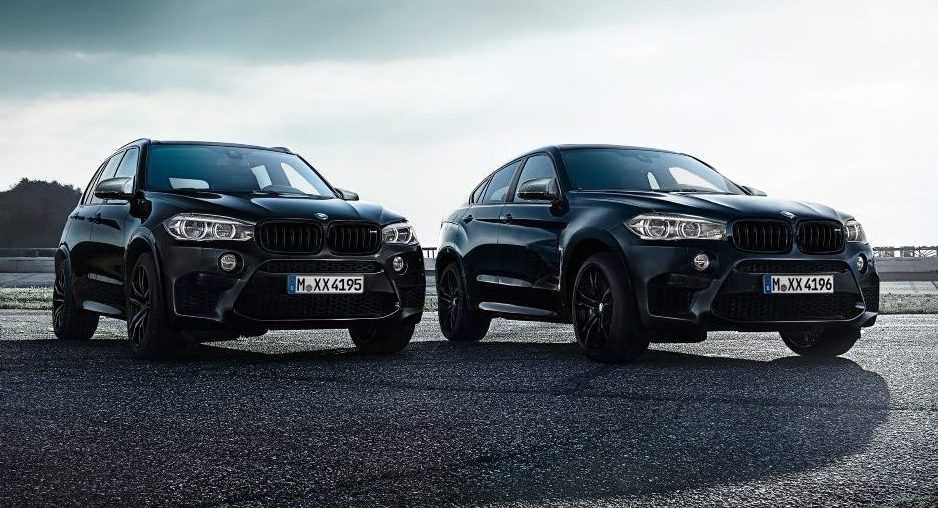 BMW X5 M en X6 M Black Fire Edition 2017