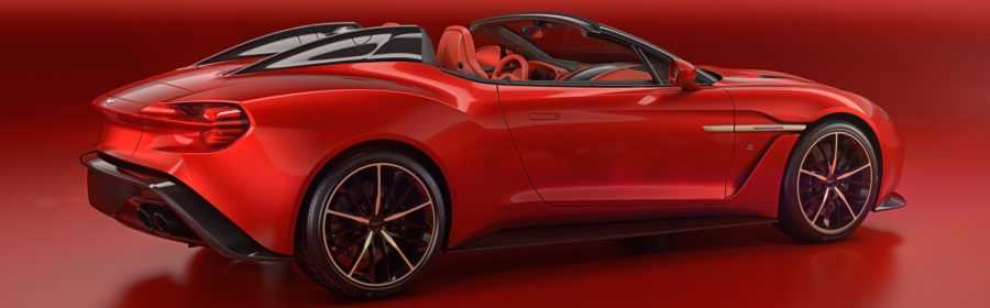 Aston Martin Vanquish Zagato Speedster 2017