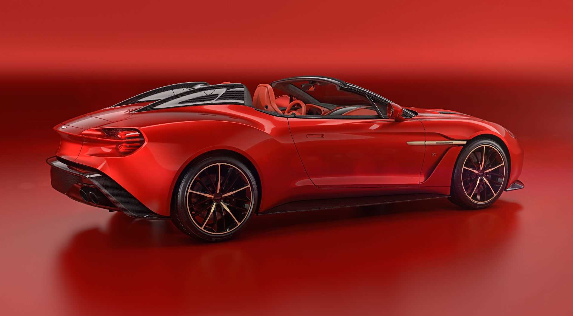 Aston Martin Vanquish Zagato Speedster 2017