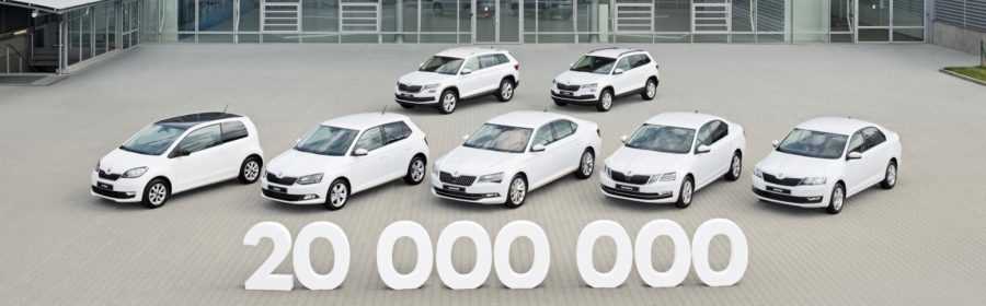 Skoda 20 miljoenste auto 2017