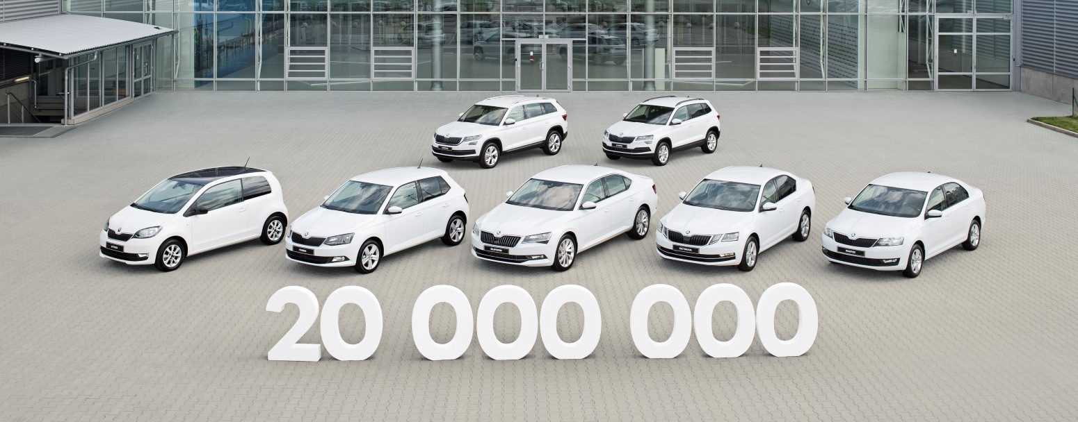 Skoda 20 miljoenste auto 2017