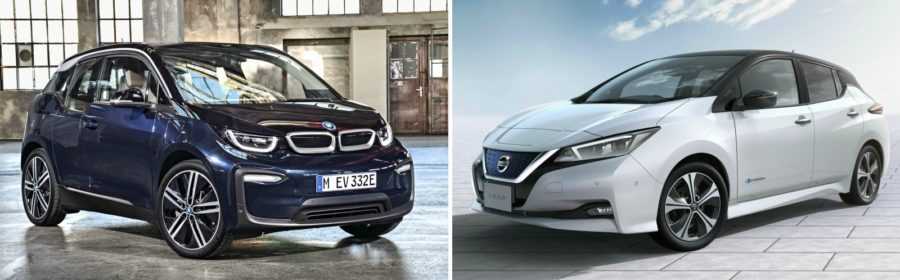 BMW i3 2017 vs. Nissan Leaf 2017 (vergelijking)