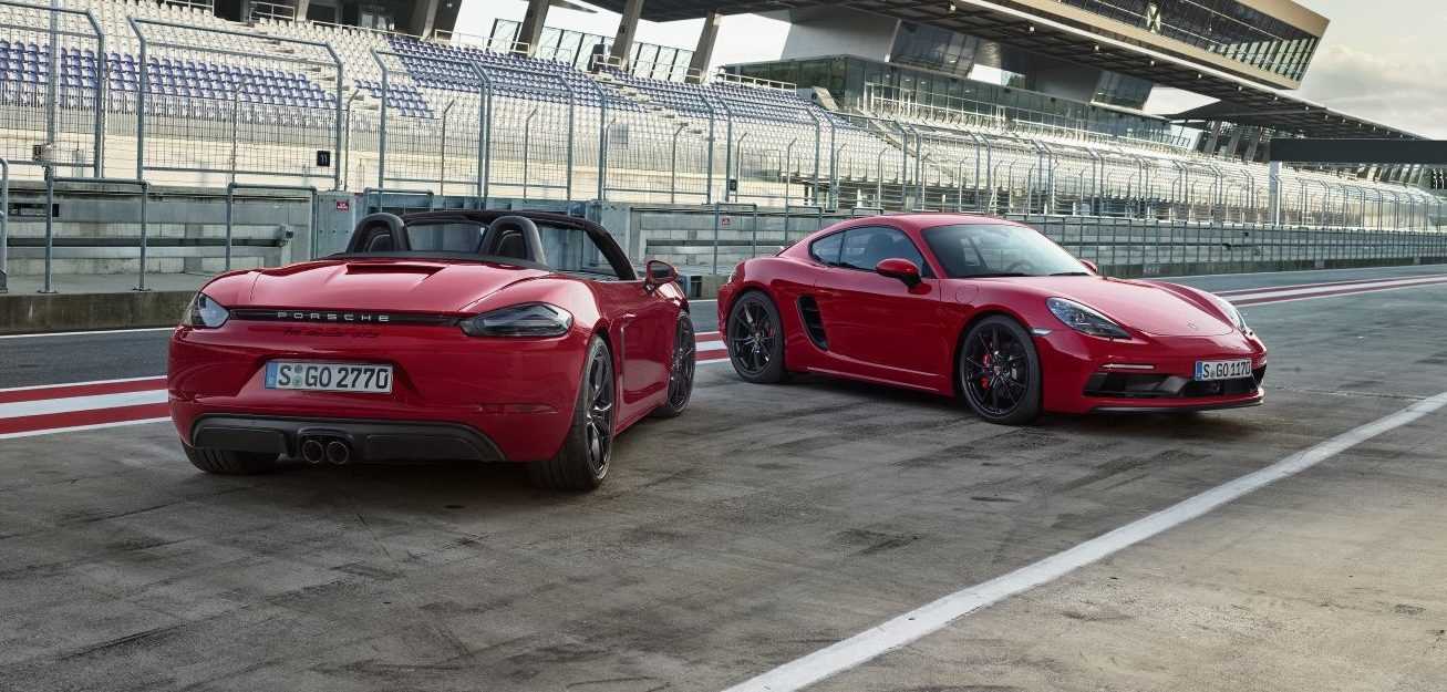 Porsche 718 Boxster GTS en 718 Cayman GTS 2018