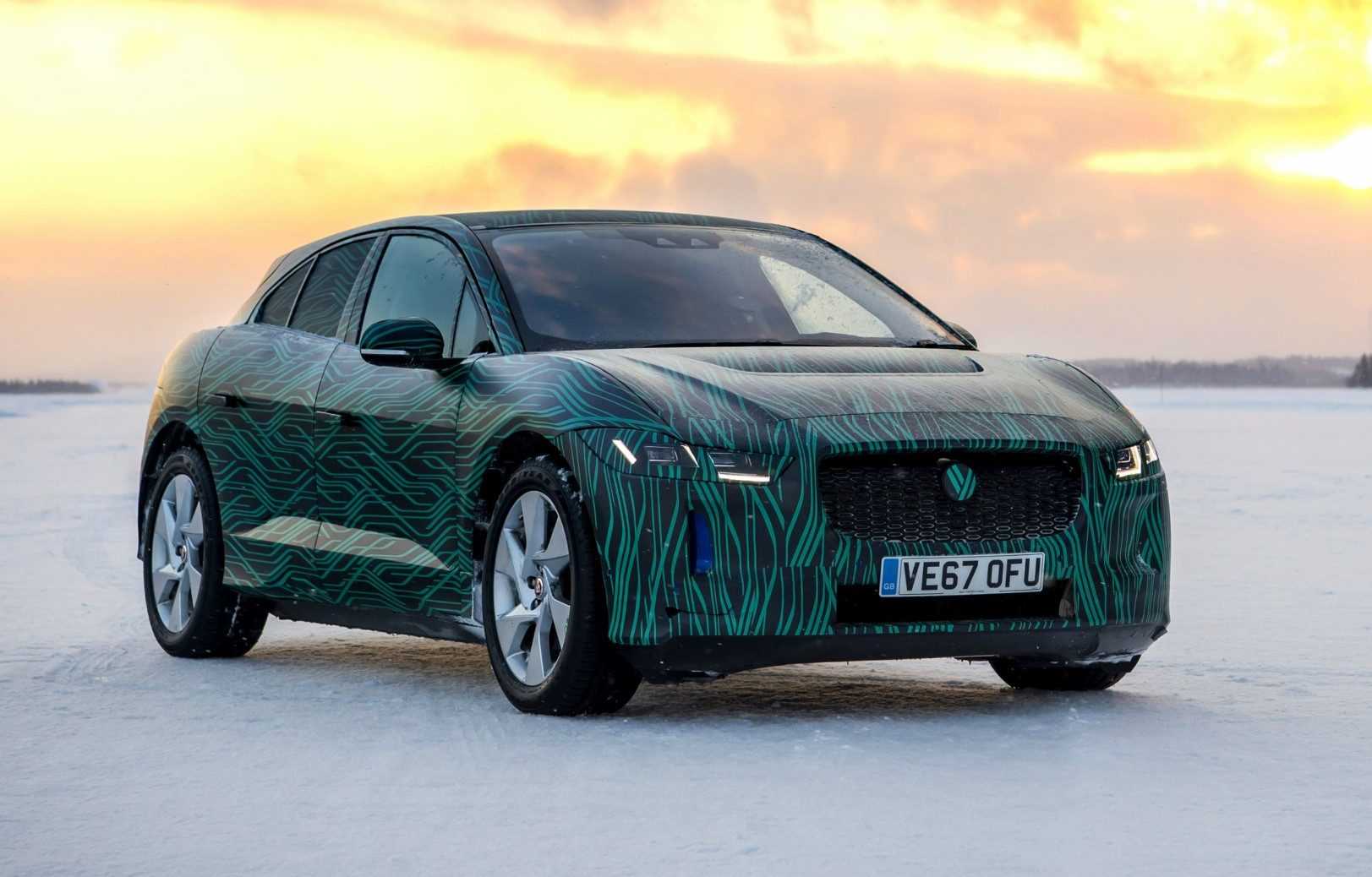 Jaguar I-Pace prototype 2018