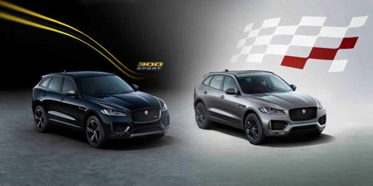 F-Pace 300 & Chequered flag