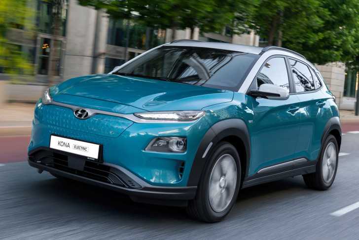 actieradius Hyundai KONA Electric