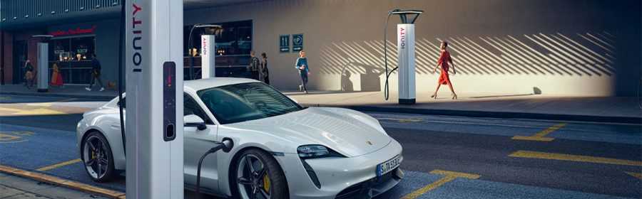 snelladen auto Ionity Porsche Taycan