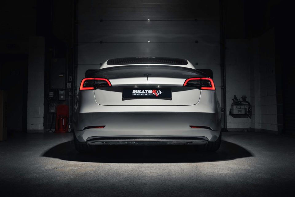 Milltek Tesla Model 3