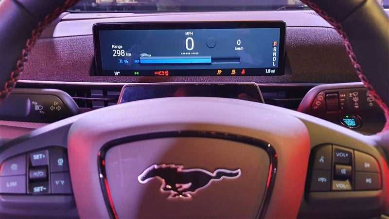 Ford Mustang Mach-E klein scherm