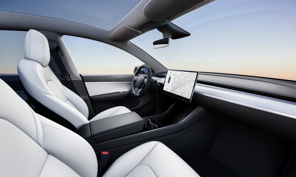 Tesla Model Y interieur