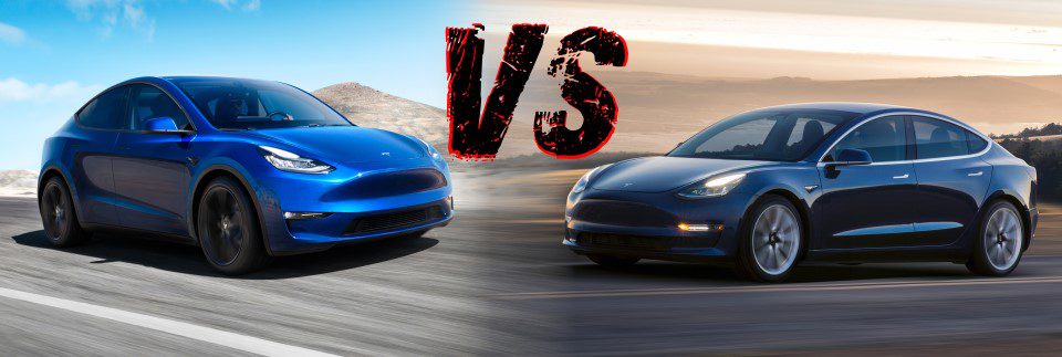 Tesla Model Y vs Model 3