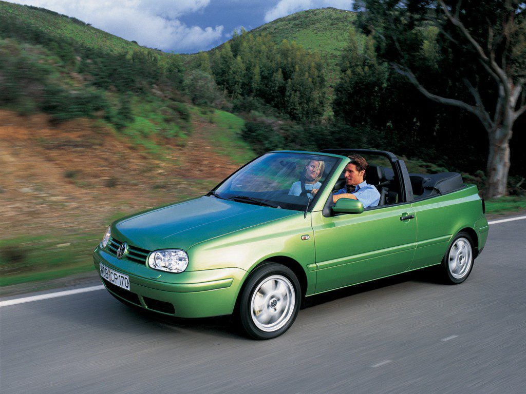 vakantieauto cabrio Volkswagen Golf