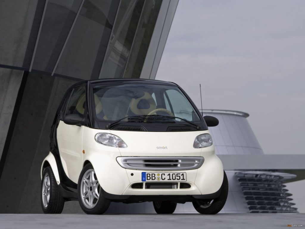 vakantieauto Smart City Coupe