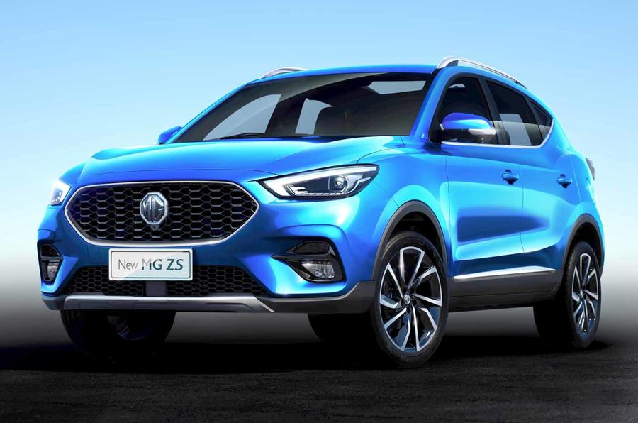 MG ZS 2020 Battersea Blue