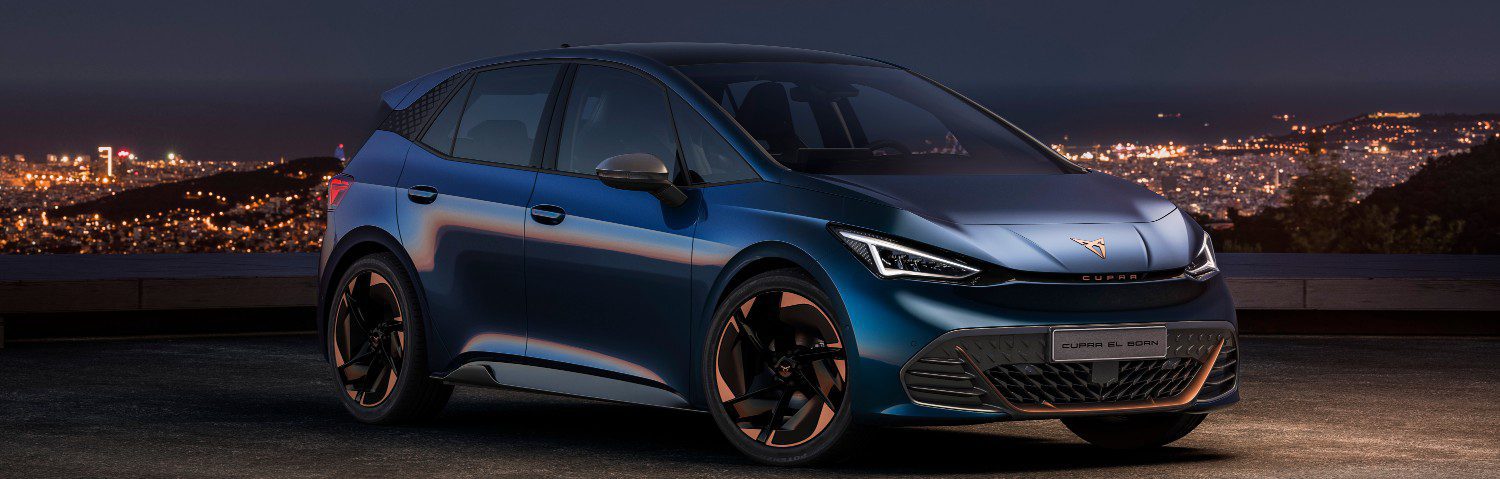 De Cupra el-Born is de eerste elektrische auto van het merk