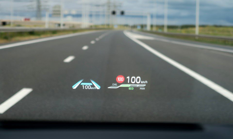 Toyota head-up display