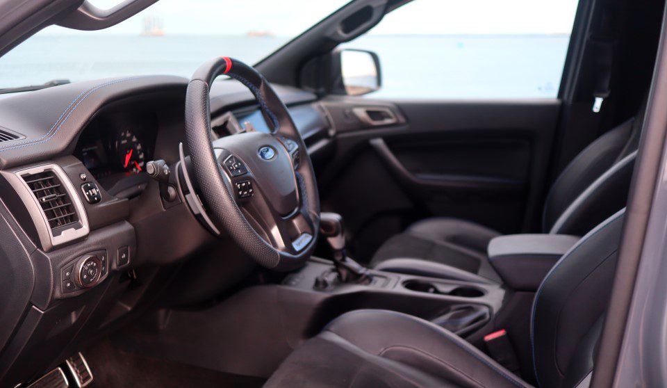 Ford Ranger Raptor interieur