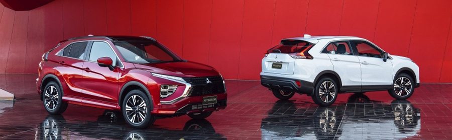 De gefacelifte Mitsubishi Eclipse Cross (PHEV)