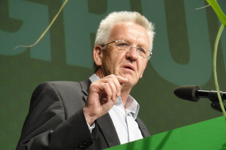 Winfried Kretschmann, deelstaatpremier Baden-Württemberg