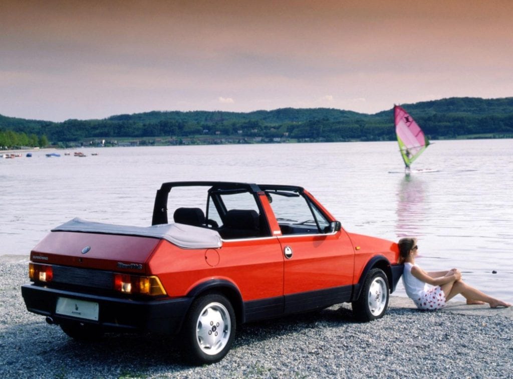 Strand, rode auto, fiat ritmo