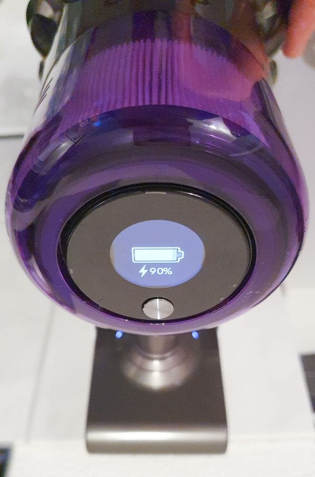accupercentage, lcd-scherm Dyson V11 Absolute Extra Pro