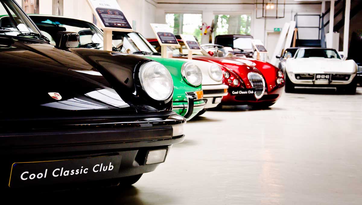 Porsche 911's en Wiesmann bij Cool Classic Club