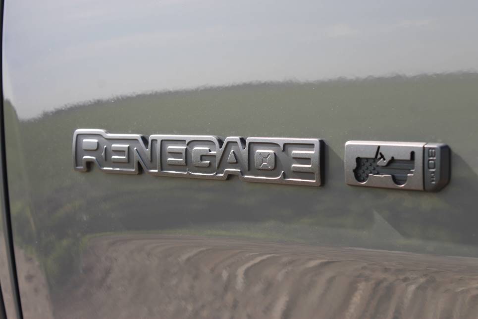 Renegade 80th anniversary edition logo