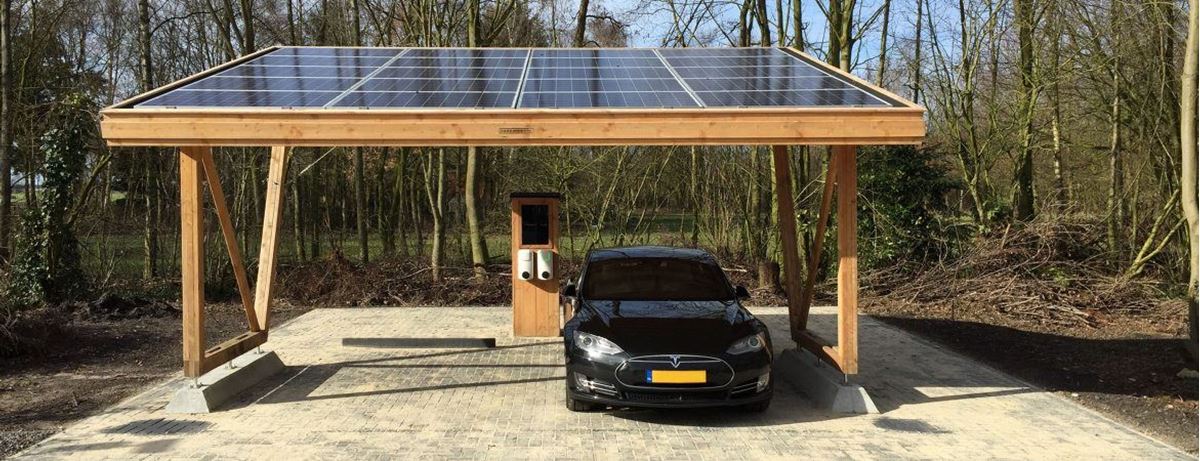 elektrische auto zonnepanelen