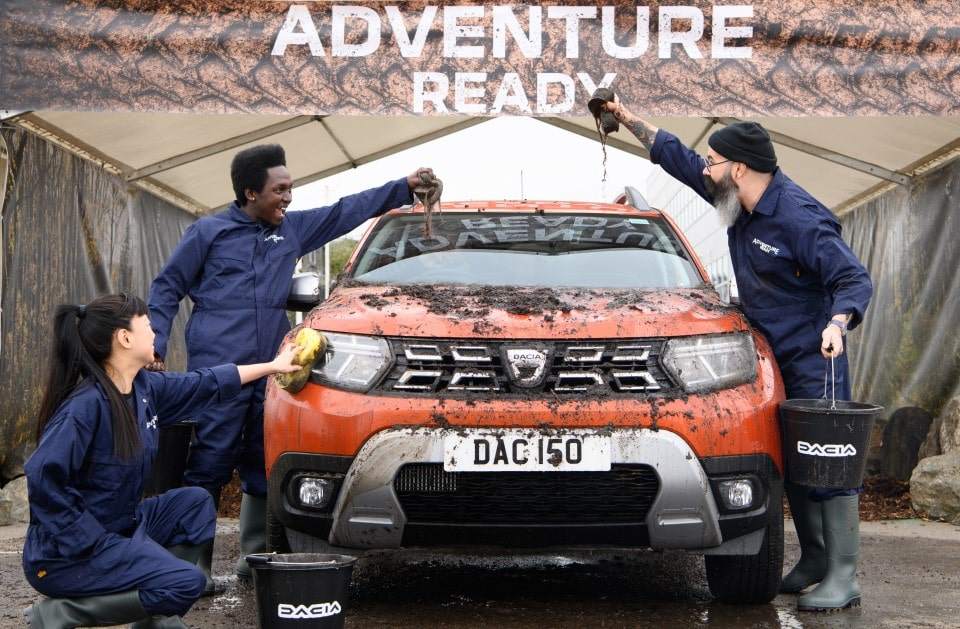 Dacia Adventure Ready Mud Wash